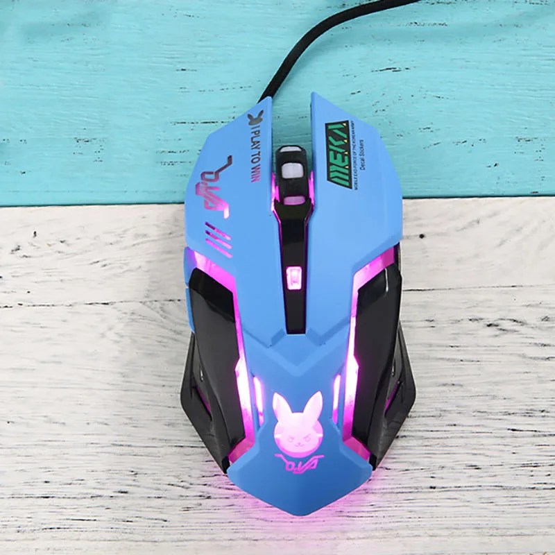 OW 6 Knoppen Ademende LED-acht - Pc Gaming Pink recensie en prijs