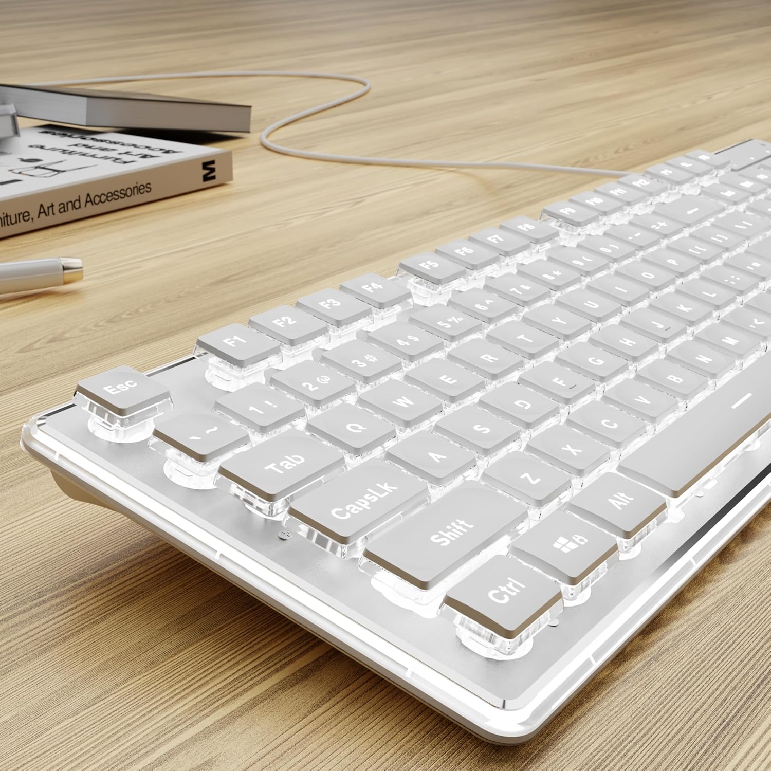 Bedraad USB-toetsenbord met wi - Pc Gaming Fullset recensie en prijs