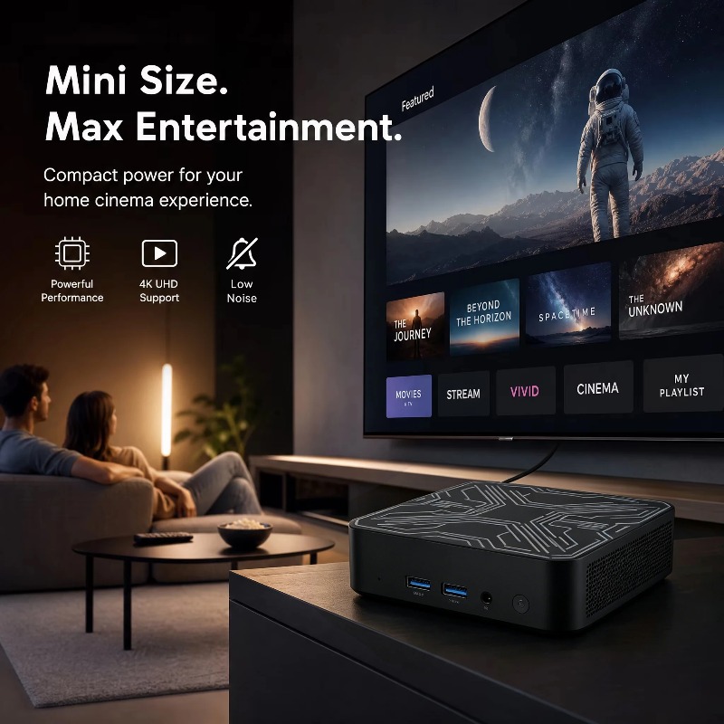 2026 Nieuwe Mini PC Draagbare  - Pc Gaming Intel recensie en prijs